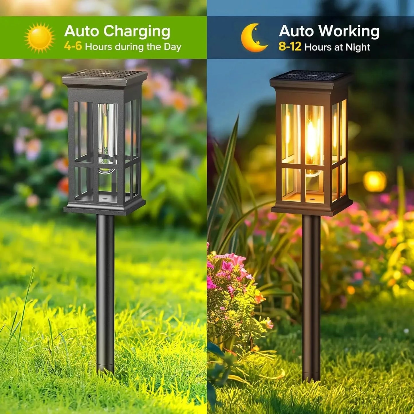 Solar Pathway Outdoor Lamp