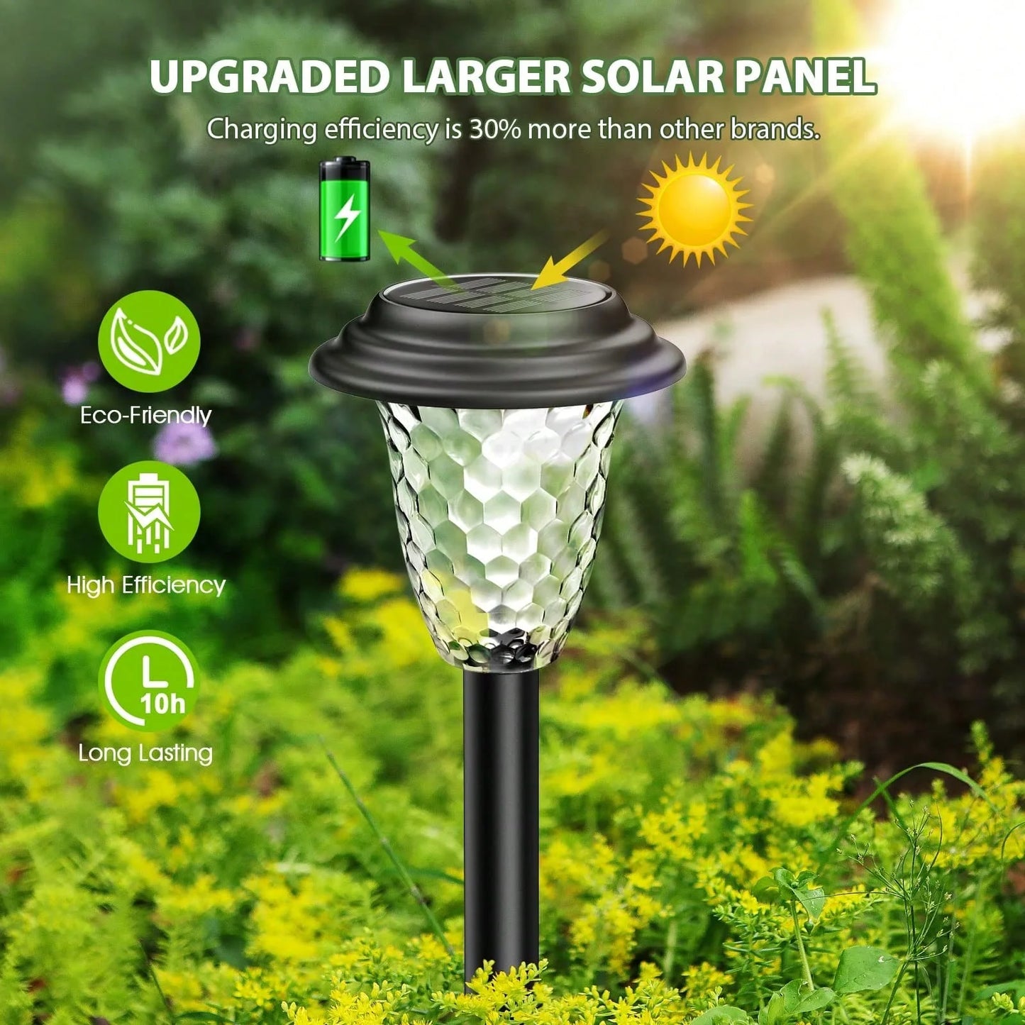 Solar Pathway Lights Color Changing