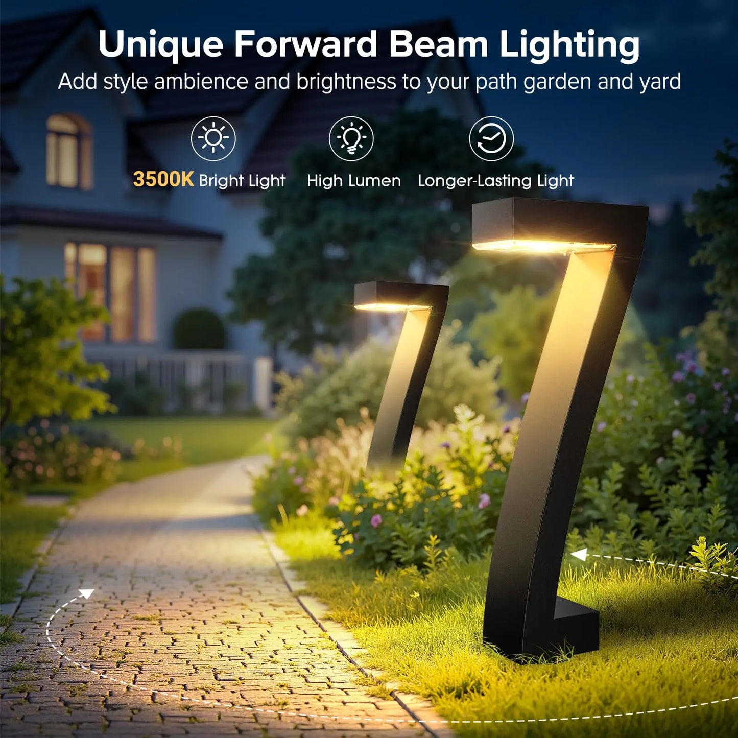 LED Solar Lights Outdoor Pathway