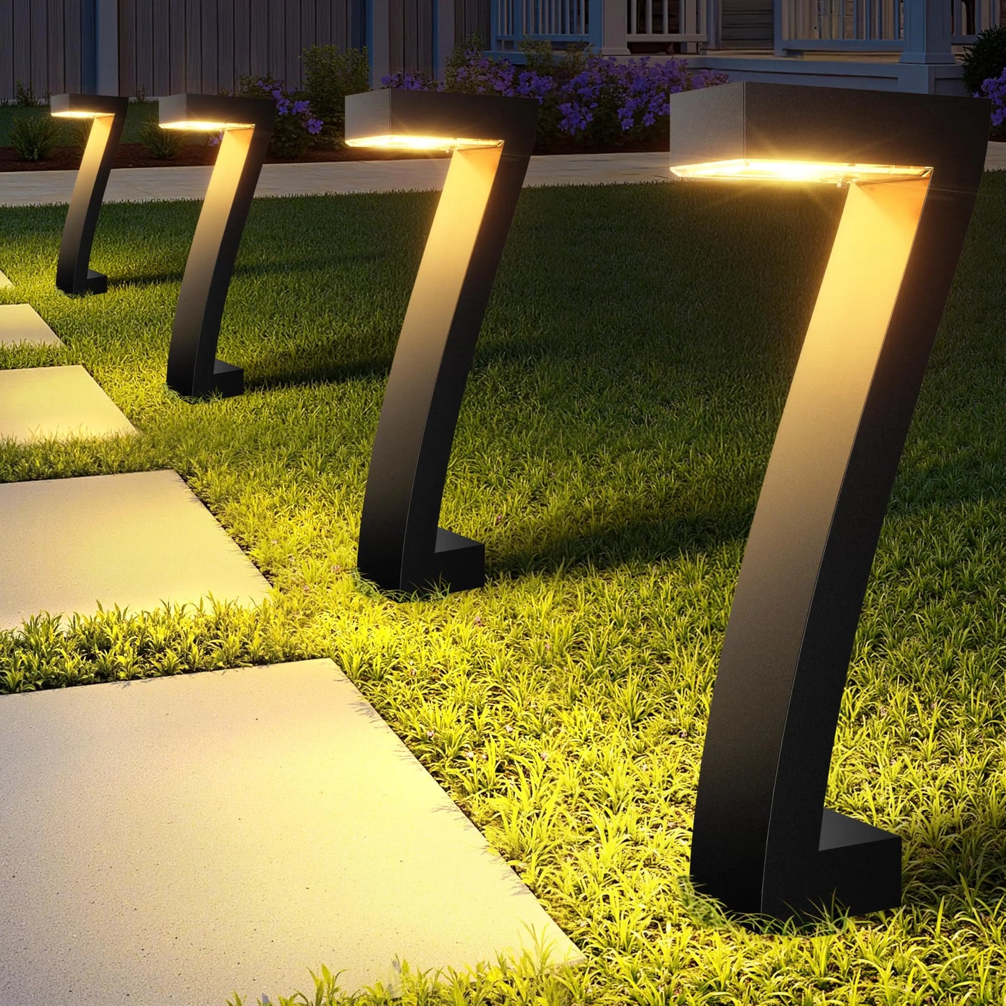 LED Solar Lights Outdoor Pathway