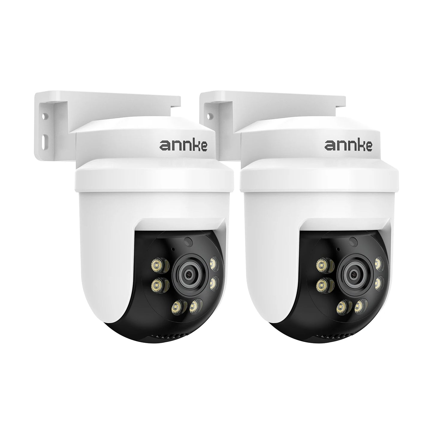 ANNKE 5MP TVI CCTV Home Surveillance Dome PT Camera, 100ft IR Night Vision, 3.6mm CCTV Video Surveillance Camera,IP65 ,Audio ,Wired Camera For DVR